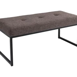 KARE Design Bank Smart Dolce Braun 90X40Cm- Sitzbänke