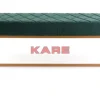 KARE Design Bank Smart Dunkelgrun Messing 150X40Cm- Sitzbänke