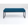 KARE Design Bank Smart Petrol Schwarz 90Cm- Sitzbänke