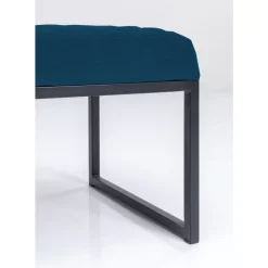 KARE Design Bank Smart Petrol Schwarz 90Cm- Sitzbänke