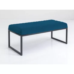KARE Design Bank Smart Petrol Schwarz 90Cm- Sitzbänke