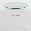 KARE Design Beistelltisch Acapulco Weiss- Outdoormöbel