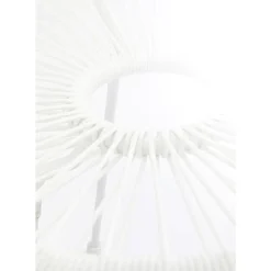KARE Design Beistelltisch Acapulco Weiss- Outdoormöbel