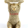 KARE Design Beistelltisch Animal Bear Gold 35X34Cm- Tische