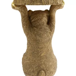 KARE Design Beistelltisch Animal Bear Gold 35X34Cm- Tische