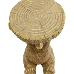 KARE Design Beistelltisch Animal Bear Gold 35X34Cm- Tische