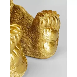 KARE Design Beistelltisch Animal Bear Gold O40Cm- Tische