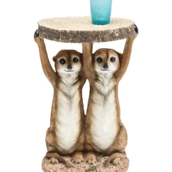 KARE Design Beistelltisch Animal Meerkat Sisters O33Cm- Tische