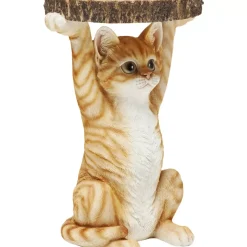 KARE Design Beistelltisch Animal Ms Cat O33Cm- Tische