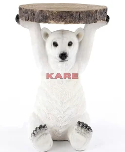 KARE Design Beistelltisch Animal Polar Bear O37Cm- Tische