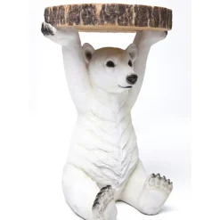 KARE Design Beistelltisch Animal Polar Bear O37Cm- Tische