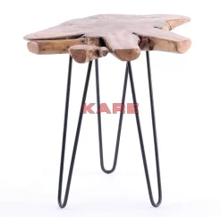 KARE Design Beistelltisch Aspen Natur 50X50Cm- Tische