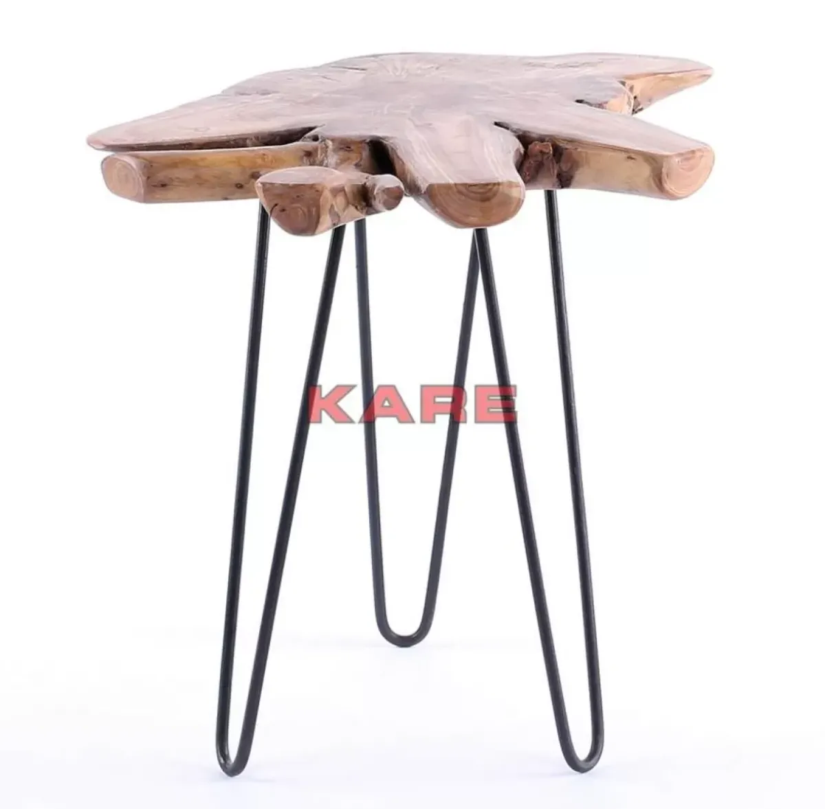 KARE Design Beistelltisch Aspen Natur 50X50Cm- Tische