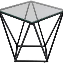 KARE Design Beistelltisch Cristallo Schwarz 50X50Cm- Tische