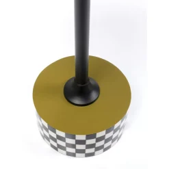 KARE Design Beistelltisch Domero Checkers Olive O25Cm- Tische