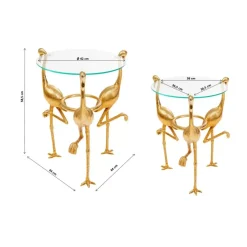 KARE Design Beistelltisch Flamingo- Tische