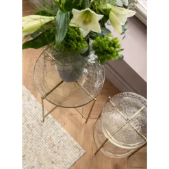 KARE Design Beistelltisch Ice Double O30Cm- Tische