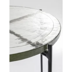 KARE Design Beistelltisch Ice Schwarz O40Cm- Tische