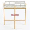 KARE Design Beistelltisch Iceline Gold 43X33Cm- Tische