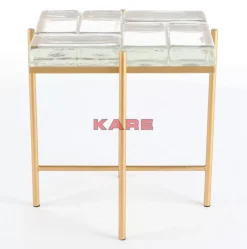 KARE Design Beistelltisch Iceline Gold 43X33Cm- Tische