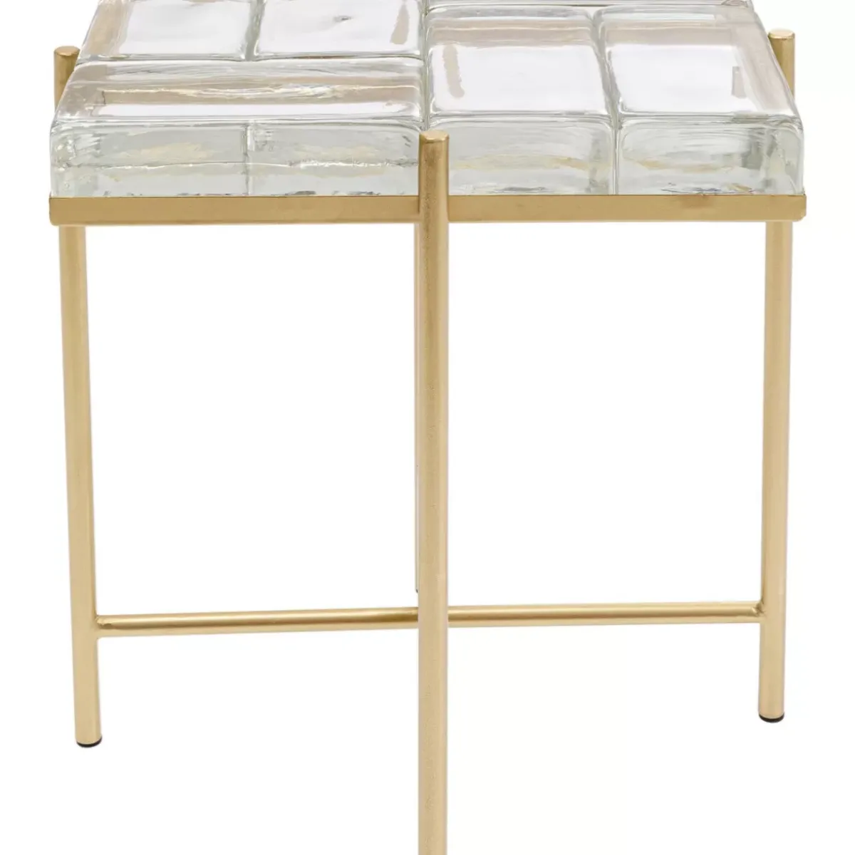 KARE Design Beistelltisch Iceline Gold 43X33Cm- Tische