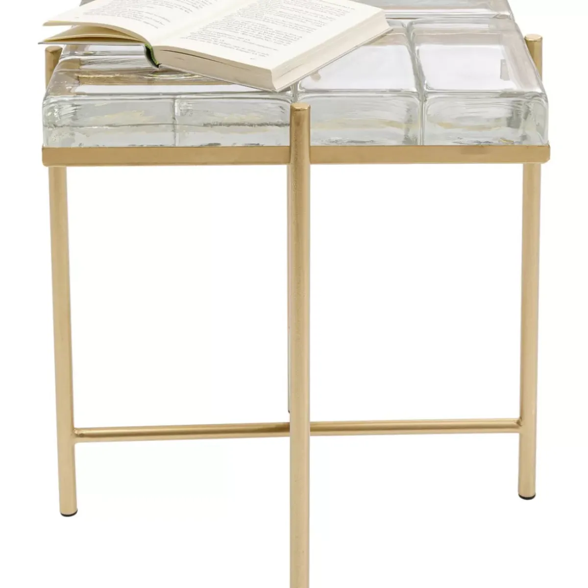 KARE Design Beistelltisch Iceline Gold 43X33Cm- Tische