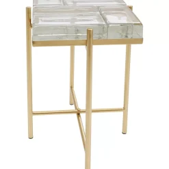 KARE Design Beistelltisch Iceline Gold 43X33Cm- Tische