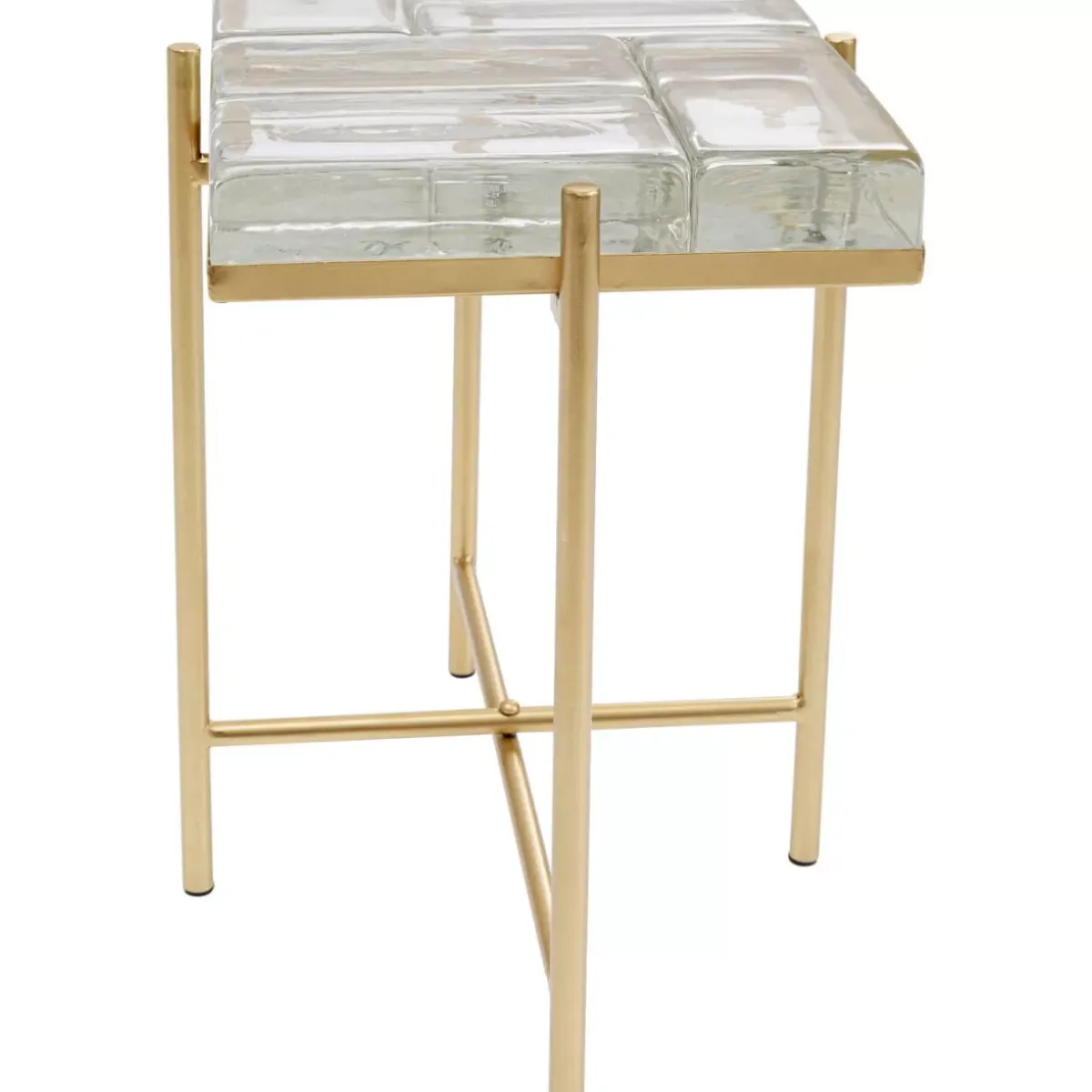 KARE Design Beistelltisch Iceline Gold 43X33Cm- Tische
