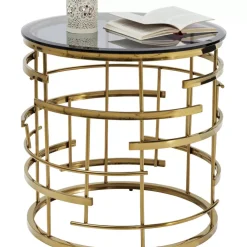 KARE Design Beistelltisch Jupiter Gold O55Cm- Tische