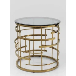 KARE Design Beistelltisch Jupiter Gold O55Cm- Tische