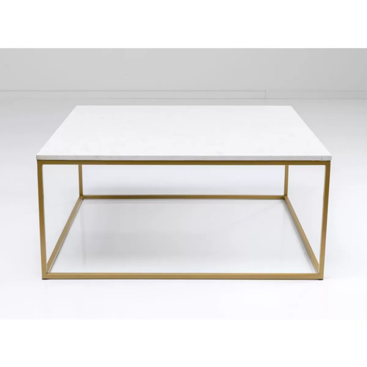 KARE Design Beistelltisch Key West Gold 40X40Cm- Tische