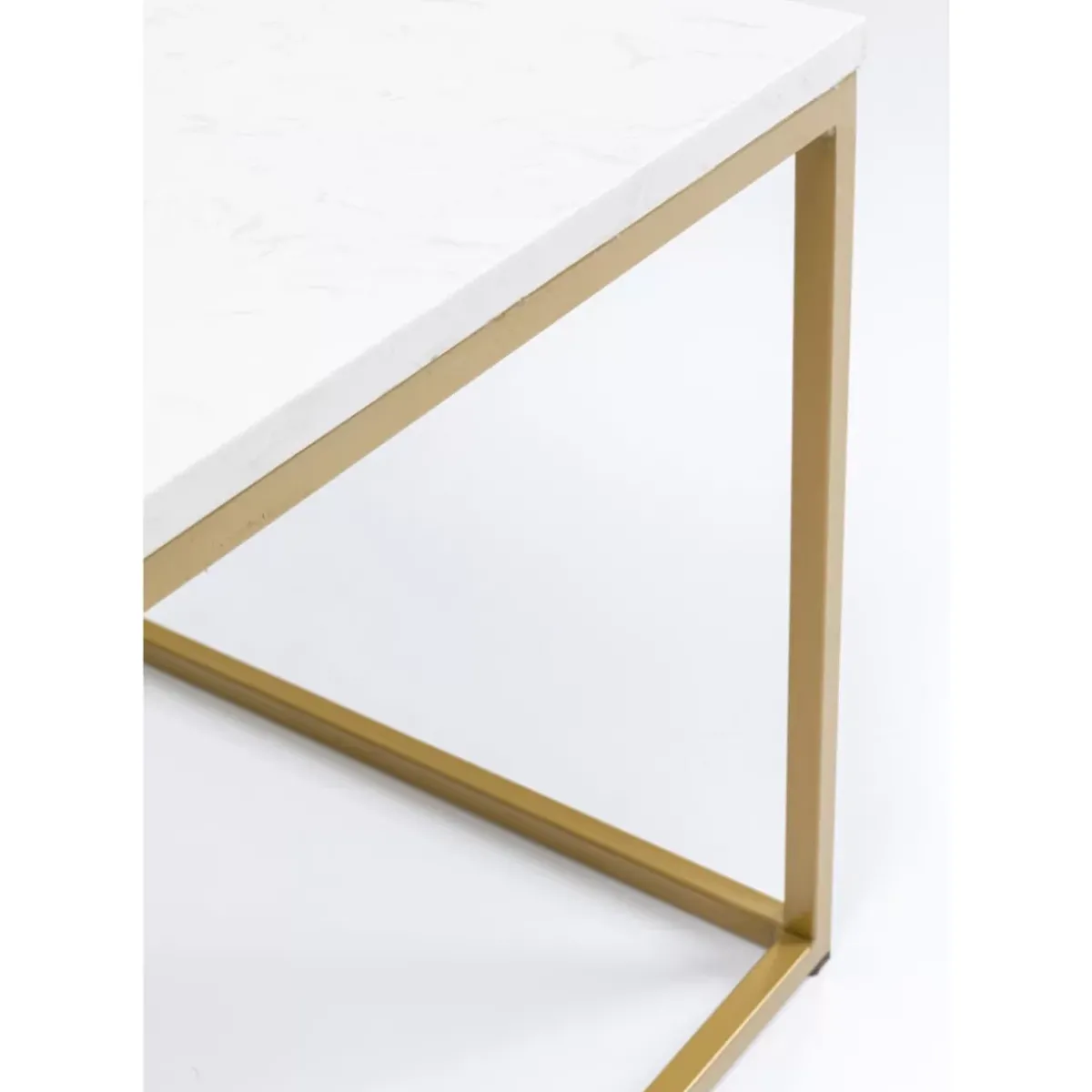 KARE Design Beistelltisch Key West Gold 40X40Cm- Tische