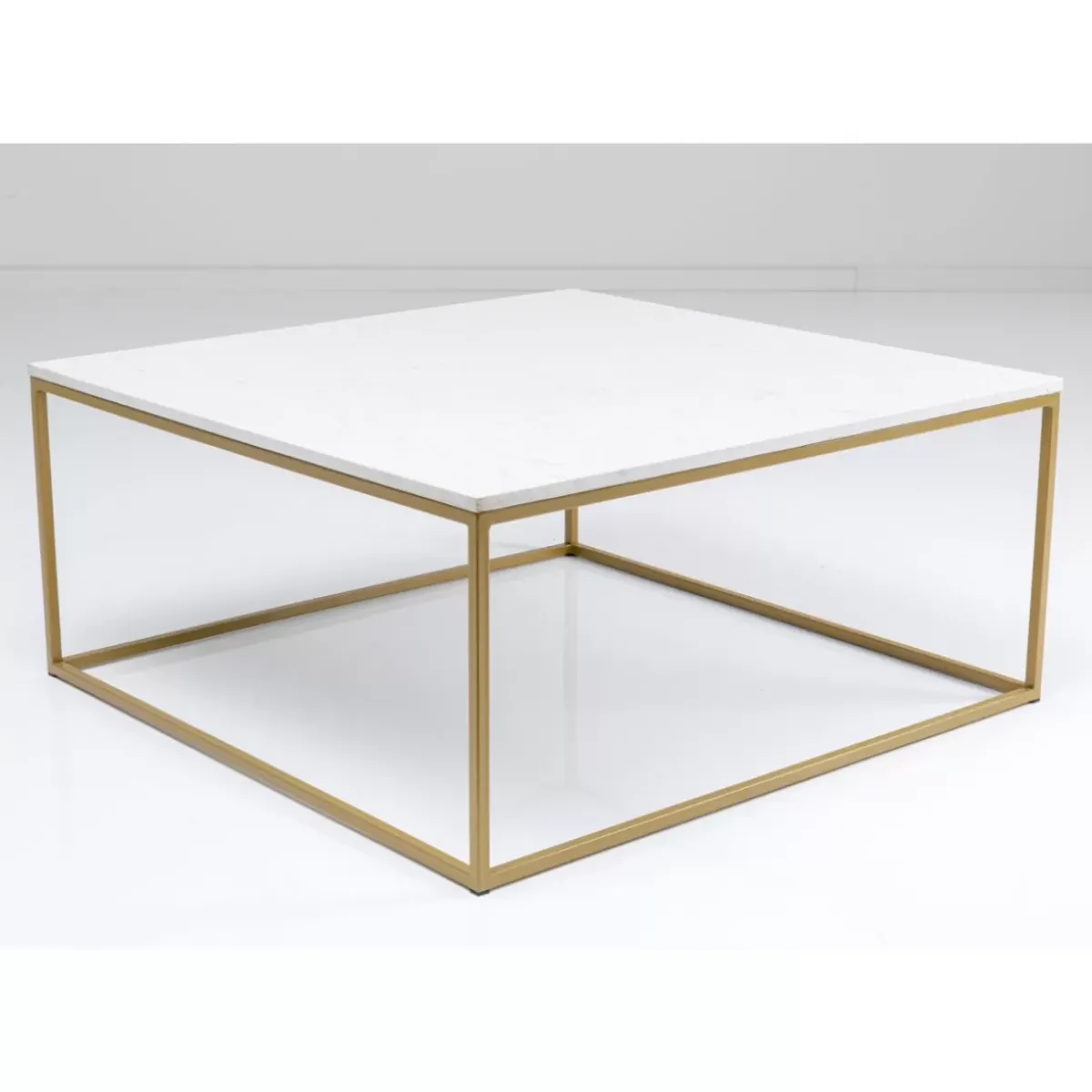 KARE Design Beistelltisch Key West Gold 40X40Cm- Tische