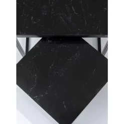 KARE Design Beistelltisch Key West Schwarz (3/Set)- Tische