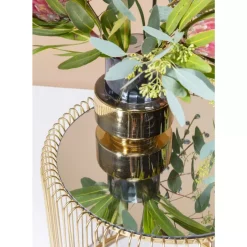 KARE Design Beistelltisch Wire Messing (2/Set) O44Cm- Tische