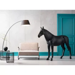 KARE Design Beistelltisch Wire Schwarz (2/Set) O44Cm- Tische