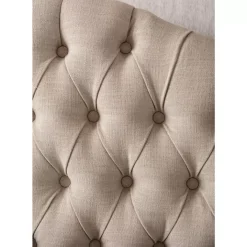 KARE Design Bett City Spirit Linen Natural 160X200Cm- Betten