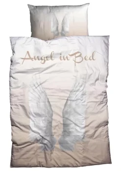 KARE Design Bettwasche Angel In Bed 160X210 + Kissen 65X100- Deko & Geschenkartikel