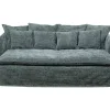 KARE Design Bigsofa Boheme Blaugrun 230Cm- Sofas & Couches
