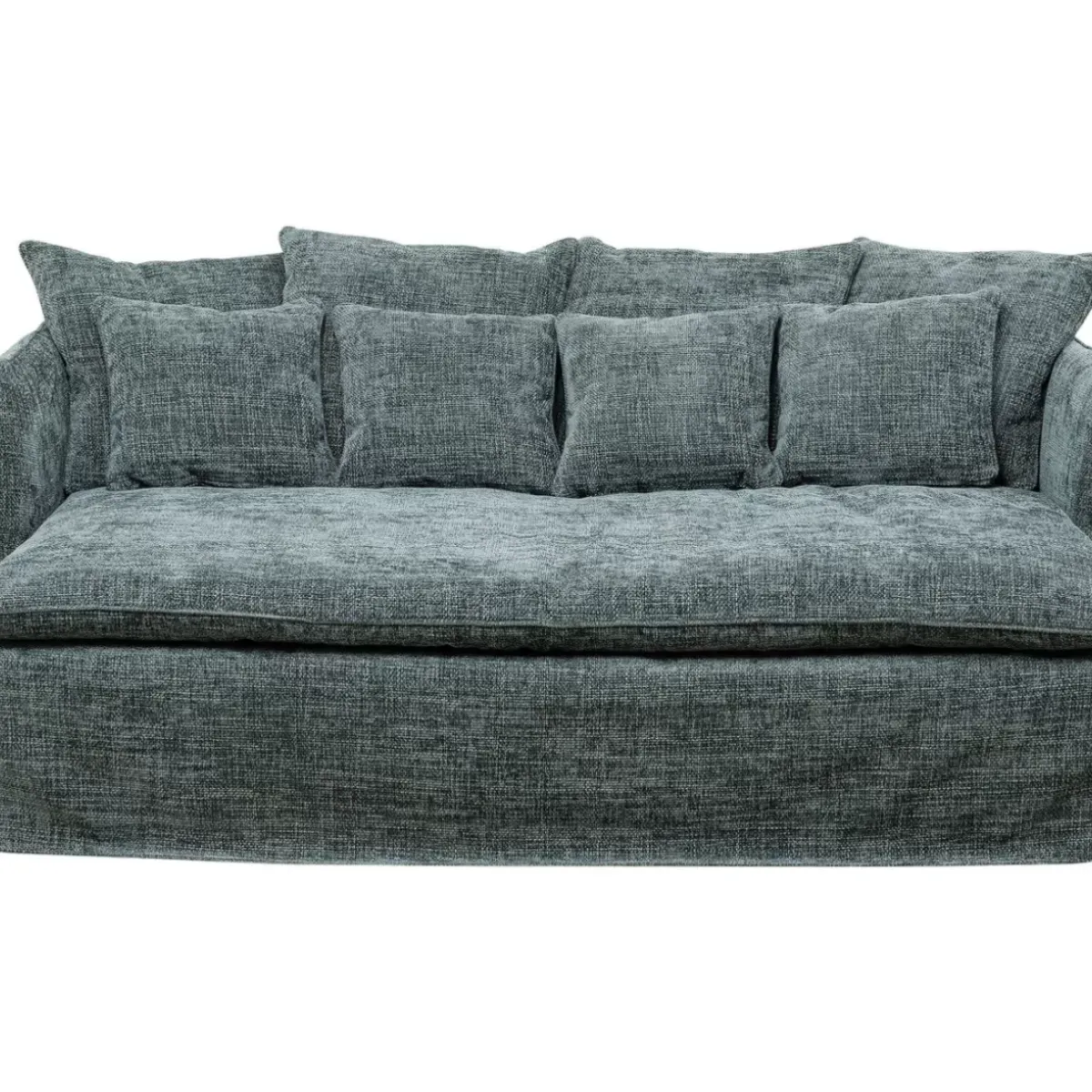 KARE Design Bigsofa Boheme Blaugrun 230Cm- Sofas & Couches