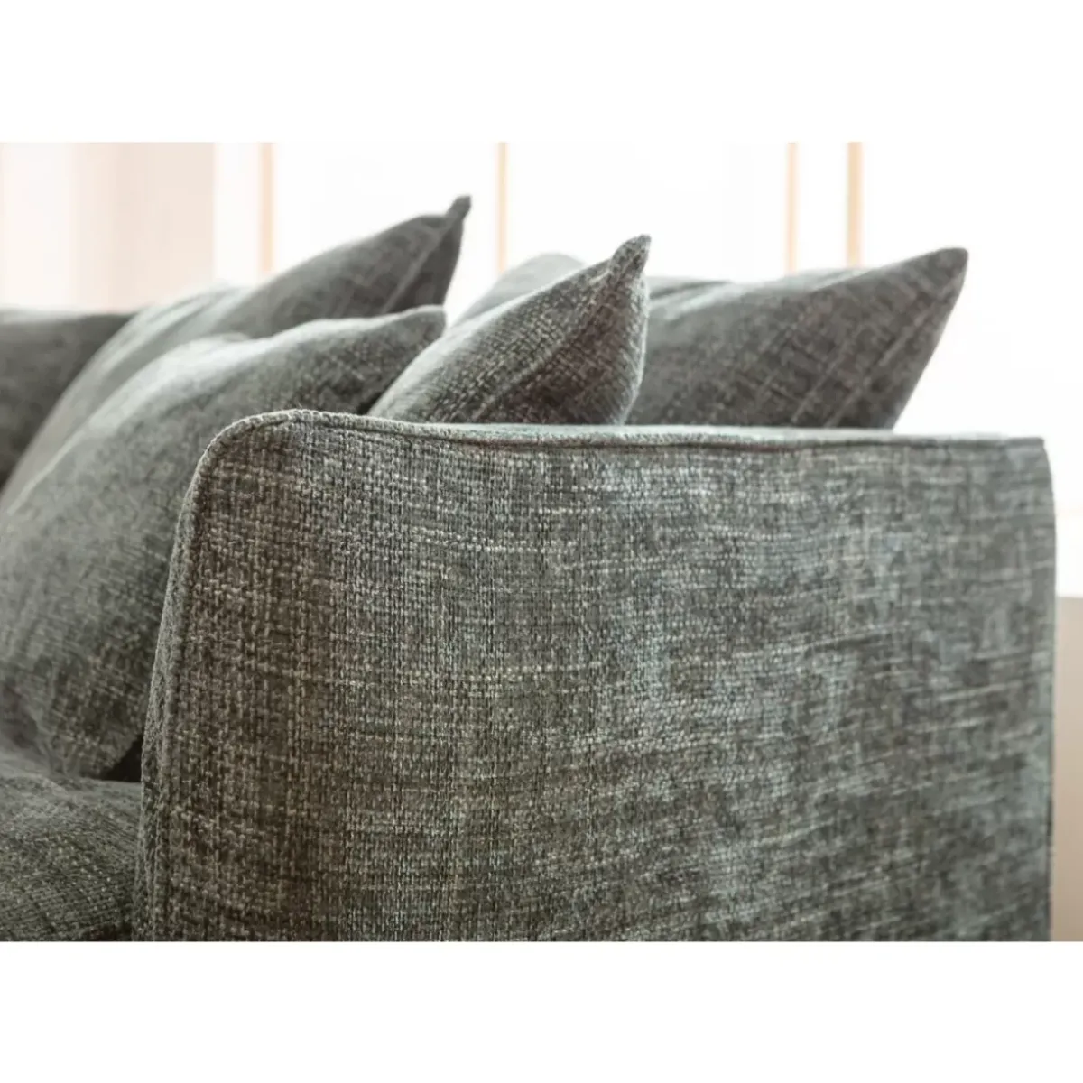 KARE Design Bigsofa Boheme Blaugrun 230Cm- Sofas & Couches