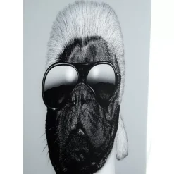 KARE Design Bild Frame Mirror Designer Dog 60X60- Bilder