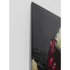 KARE Design Bild Glas Flower Art Lady 120X120Cm- Bilder