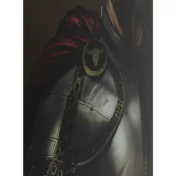 KARE Design Bild Glas Knight Cow 120X120- Bilder