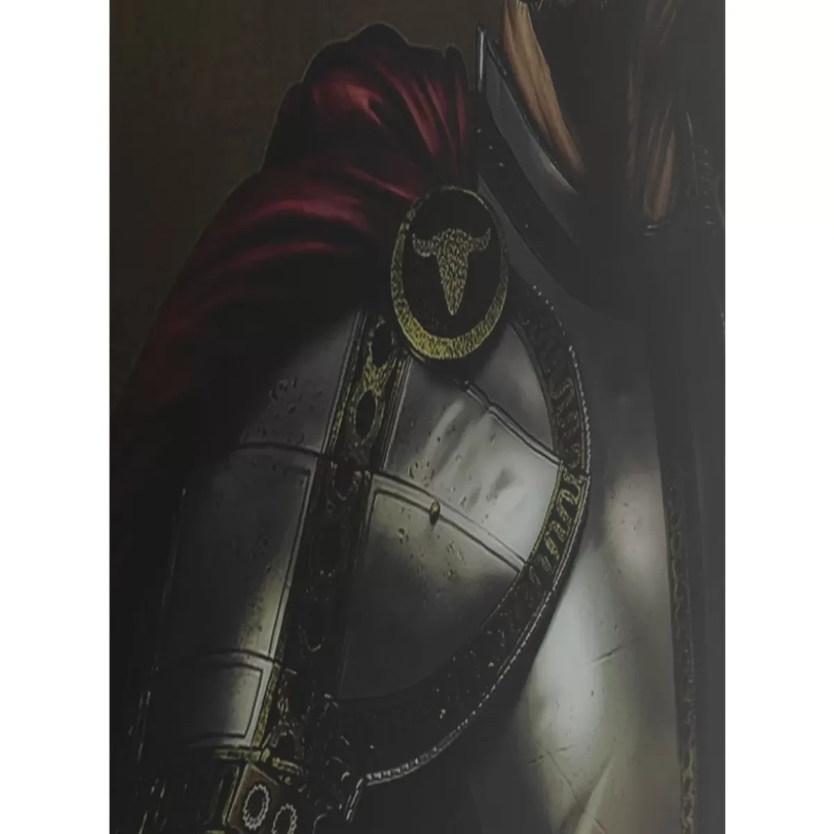 KARE Design Bild Glas Knight Cow 120X120- Bilder