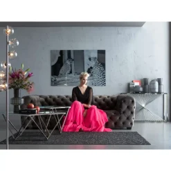 KARE Design Bild Glas Metallic Gepard 100X150- Bilder