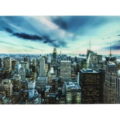 KARE Design Bild Glas New York Sunset 120X160Cm- Bilder