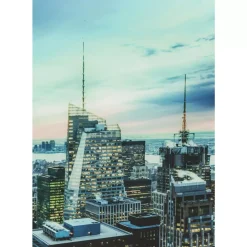 KARE Design Bild Glas New York Sunset 120X160Cm- Bilder