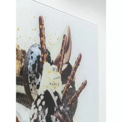 KARE Design Bild Glas Rich Ice Cream 60X80- Bilder
