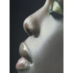 KARE Design Bild Glas Royal Headdress Profile 100X150Cm- Bilder